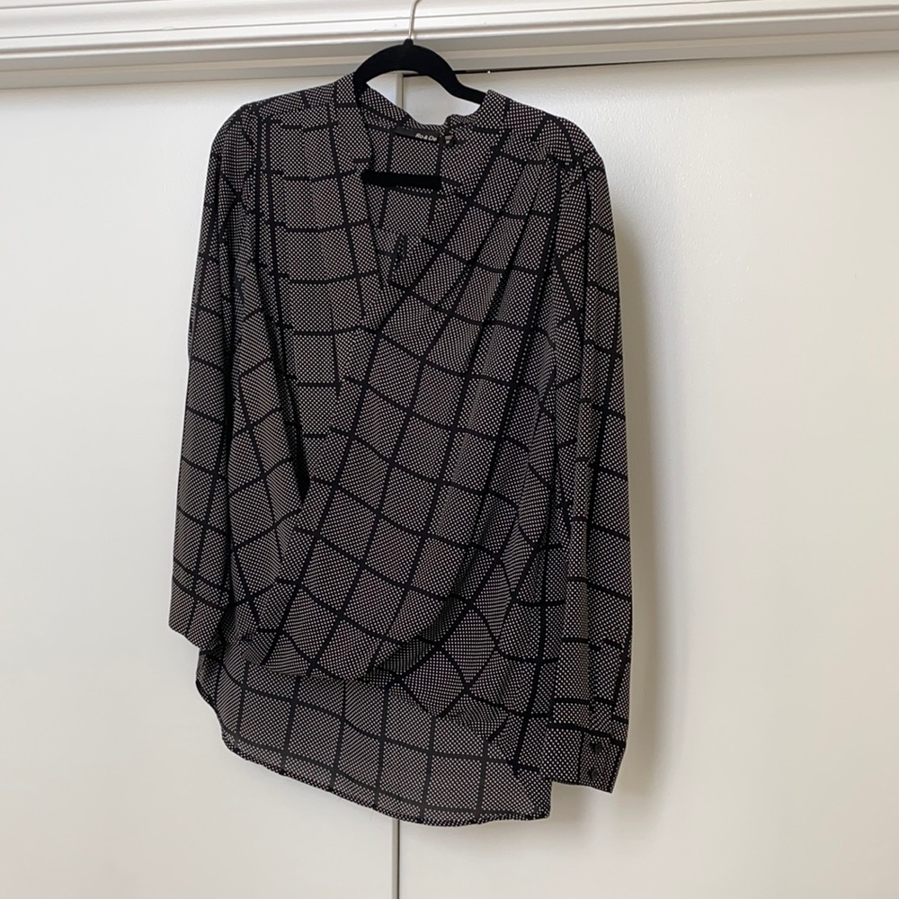 Ro & De Black Blouse Size M
